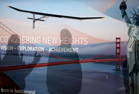 Solar Impulse solárne lietadlo poháňané slnečná energia