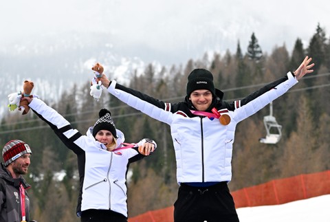 Alexandra Rexová s Matúšom Ďurišom