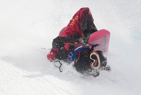 Čínska snowboardistka Liou Ťia-jü