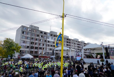 Návšteva pápeža na Luniku IX.