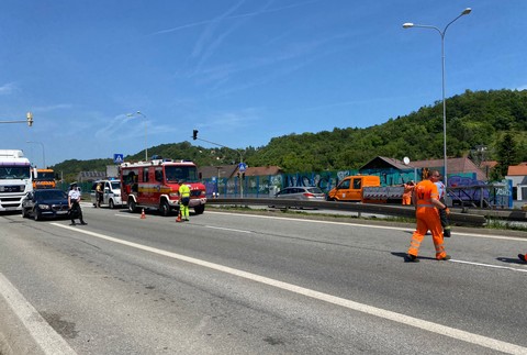 havária dopravná nehoda kamión košice (1)