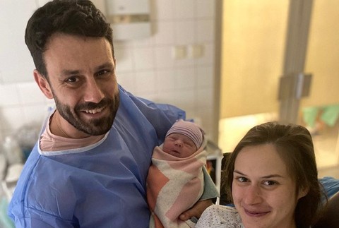 Robo Jakab s manželkou Aničkou 