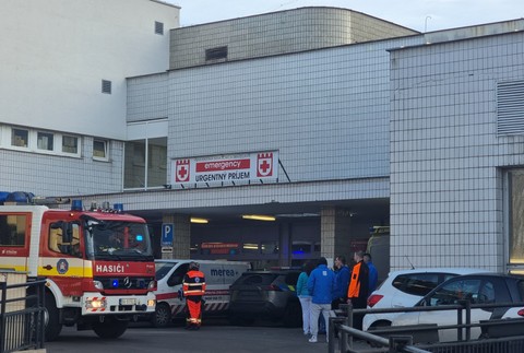 Požiar nemocnice v Ružinove 2 