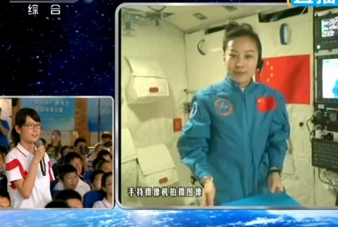 astronauti live prenos