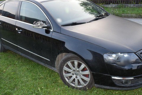 Nehoda cyklista a auto