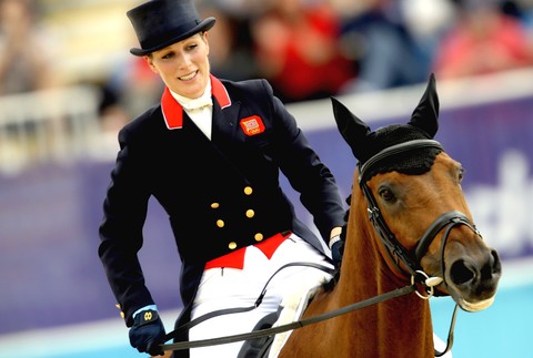 Zara Phillips Parkúr kone Olympiáda Londýn 2012