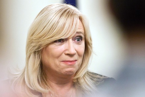 Iveta Radičová úsmev