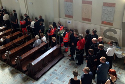 Pohreb záchranárov