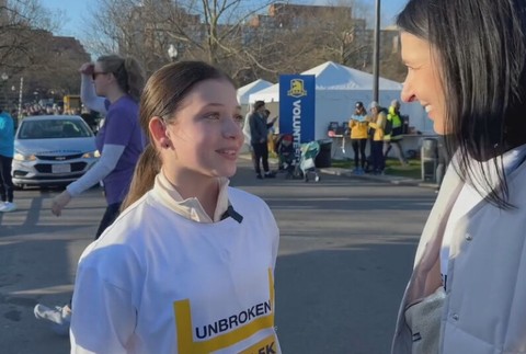 Yana Stepanenko maratón v Bostone (4)