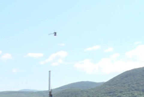 VIDEO: Na východe Slovenska lietal vrtuľník bez pilota