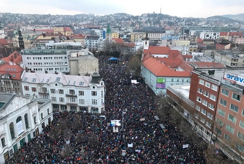 Zhromaždenie v Bratislave