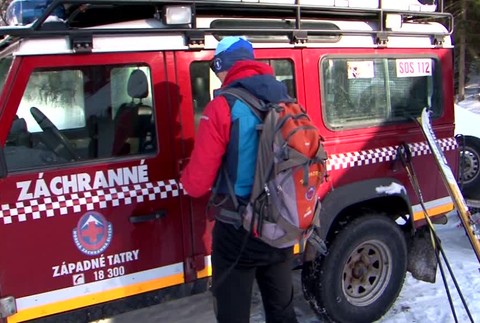 Záchranná akcia v horách. Skialpinista javil známky mozgovej príhody 1657