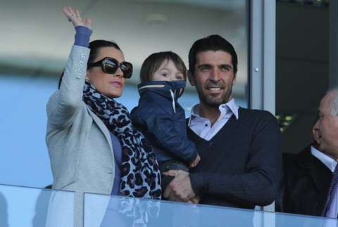 Alena Šeredová a Gianluigi Buffon