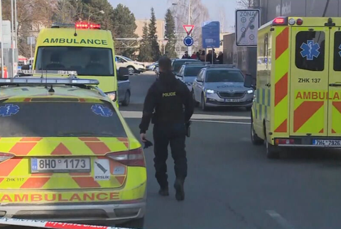 Útok nožom v Hradci Králové