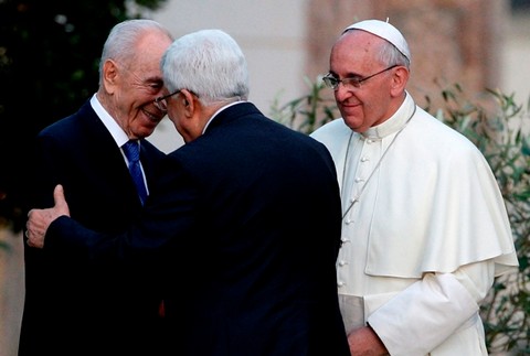 Peres a pápežom Františkom I.