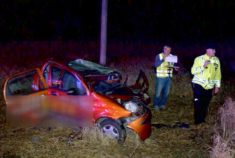 Vážna dopravná nehoda. Vodička (18) sa bočne zrazila s dovolenkármi, ktorí sa vracali z Chorvátska