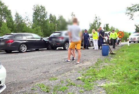 [multi] KN Nehoda štyroch áut 7625