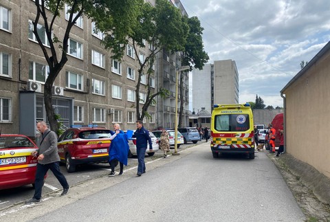 Požiar v Košiciach si vyžiadal evakuáciu desiatok ľudí