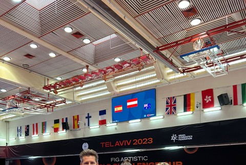 Slovenská gymnastka Barbora Mokošová