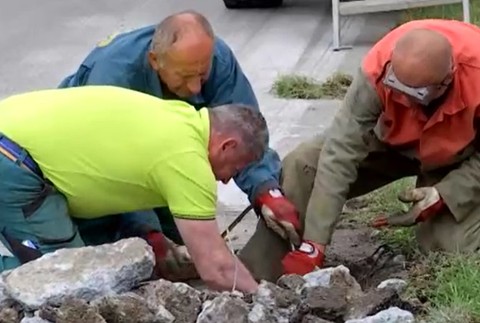 Robotníci spôsobili únik plynu.