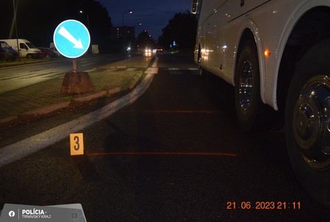 Nehoda v Piešťanoch