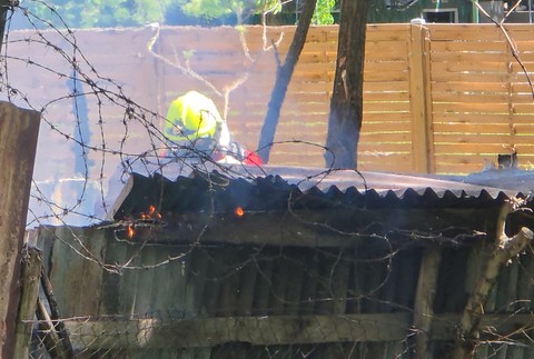 Požiar v Petržalke