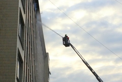 STU Bratislava požiar 2