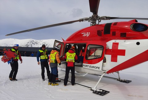 Úraz chlapca v Jasnej