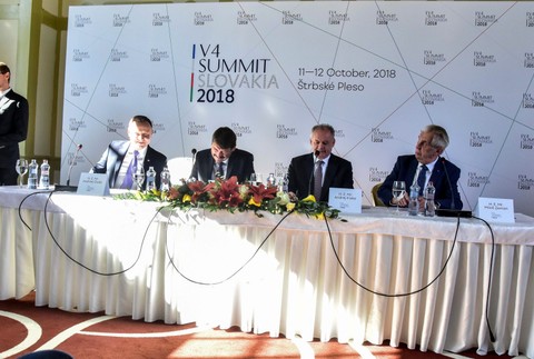 Prezidenti V4 v Tatrách