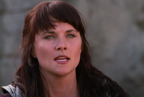 Lucy Lawless ako Xena