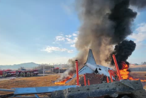 Pád lietadla Južná Kórea 3