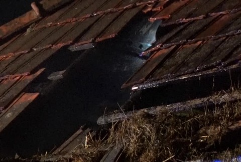 Požiar domu v Kazimíre