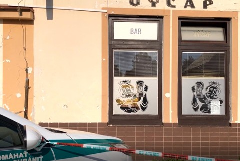 bomba v centre Rajca