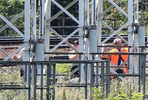 Podkolibská ulica - Vlak zrazil človeka (2)