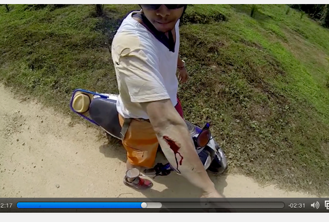 Ben Cristovao nehoda v Thajsku