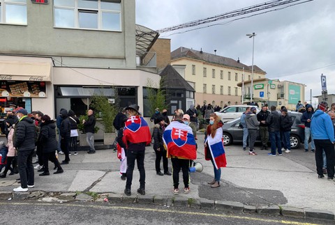 Protesty v Bratislave