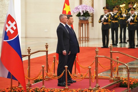 Prezident Peter Pellegrini na návšteve Číny.