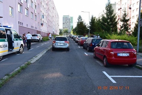 Nehoda 7-ročný chlapec