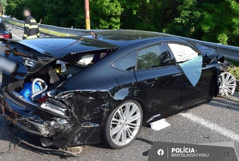 Nehoda v Petržalke