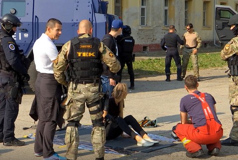 Protiteroristické jednotky sa stretli na juhu Slovenska. Zažite ich v akcii