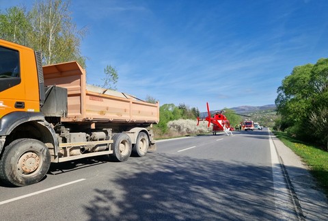 Nehoda na ceste I67 pred Rožňavou (3)