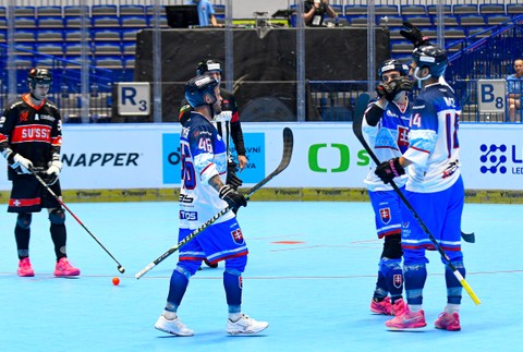 Slovenskí hokejbalisti na MS
