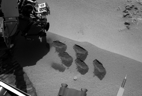 curiosity mars stopa