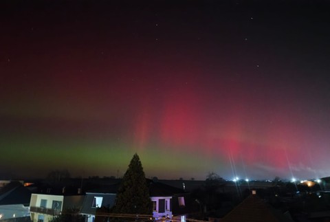 Polárna žiara na Slovensku