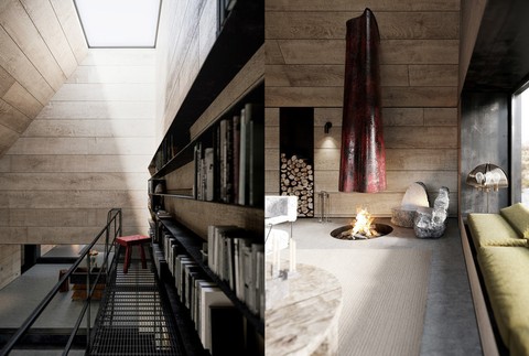 Víkendový dom v prírode