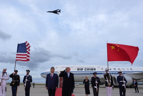 Návšteva čínskeho prezidenta v USA