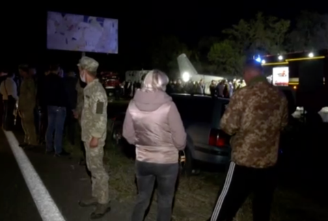 Tragický pád lietadla na Ukrajine