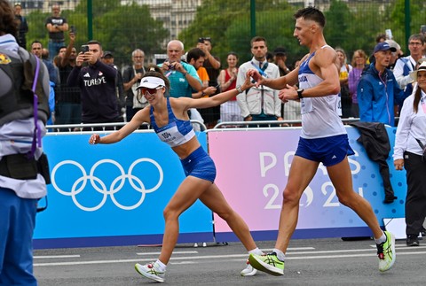 Mix maratónskej štafety v chôdzi