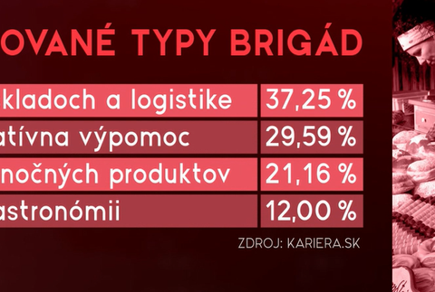 Preferované typy brigád
