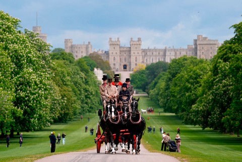 kráľovská konská prehliadka pri hrade Windsor 3